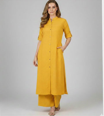 Longline Button-Down Tunic